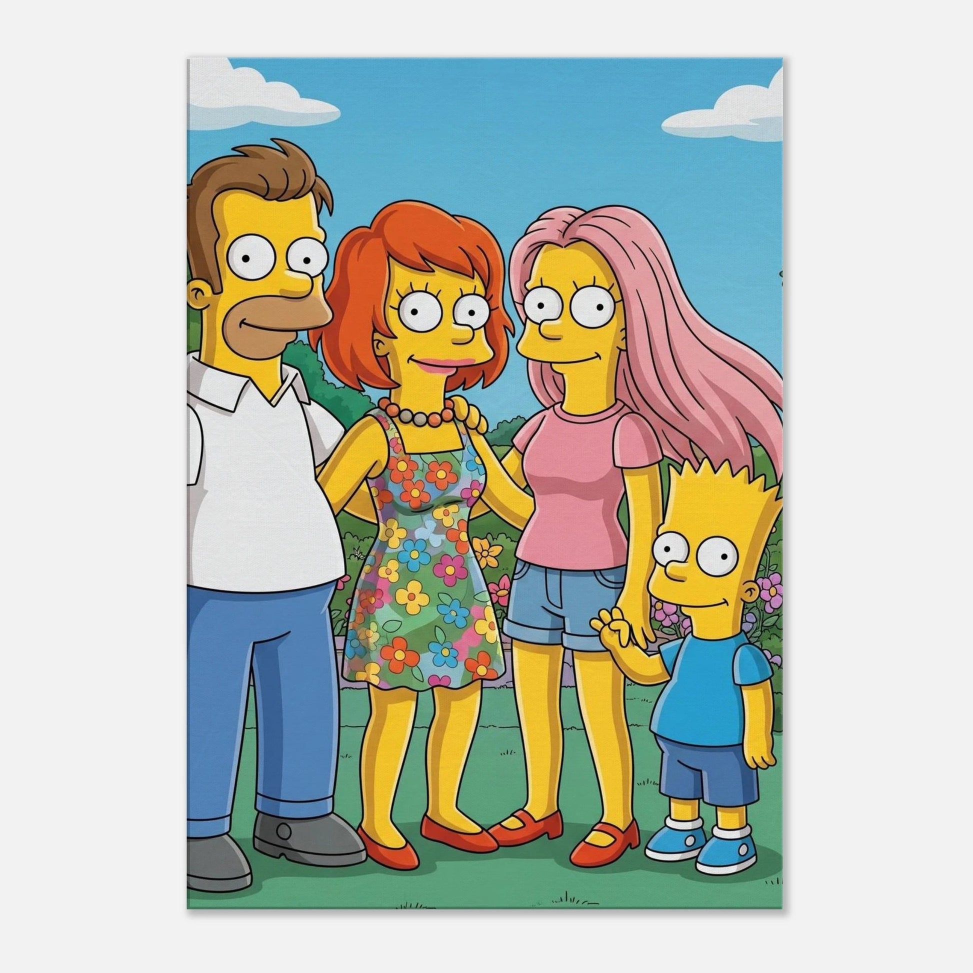 Cuadro de Arte Personalizado | Ilustración Familiar Única para tu Hogar - Studios Revolution