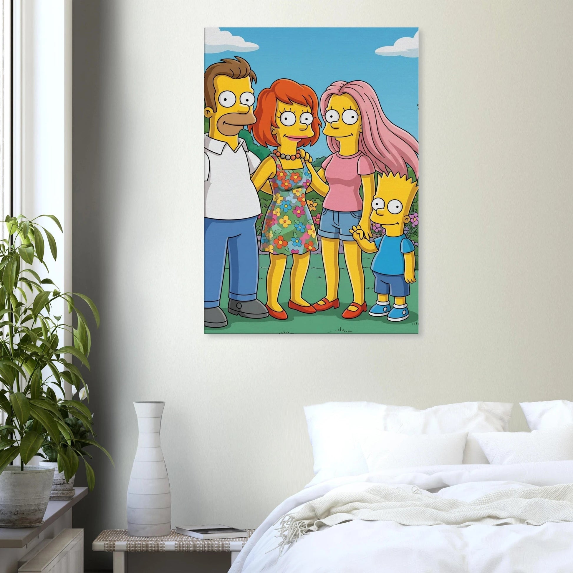 Cuadro de Arte Personalizado | Ilustración Familiar Única para tu Hogar - Studios Revolution