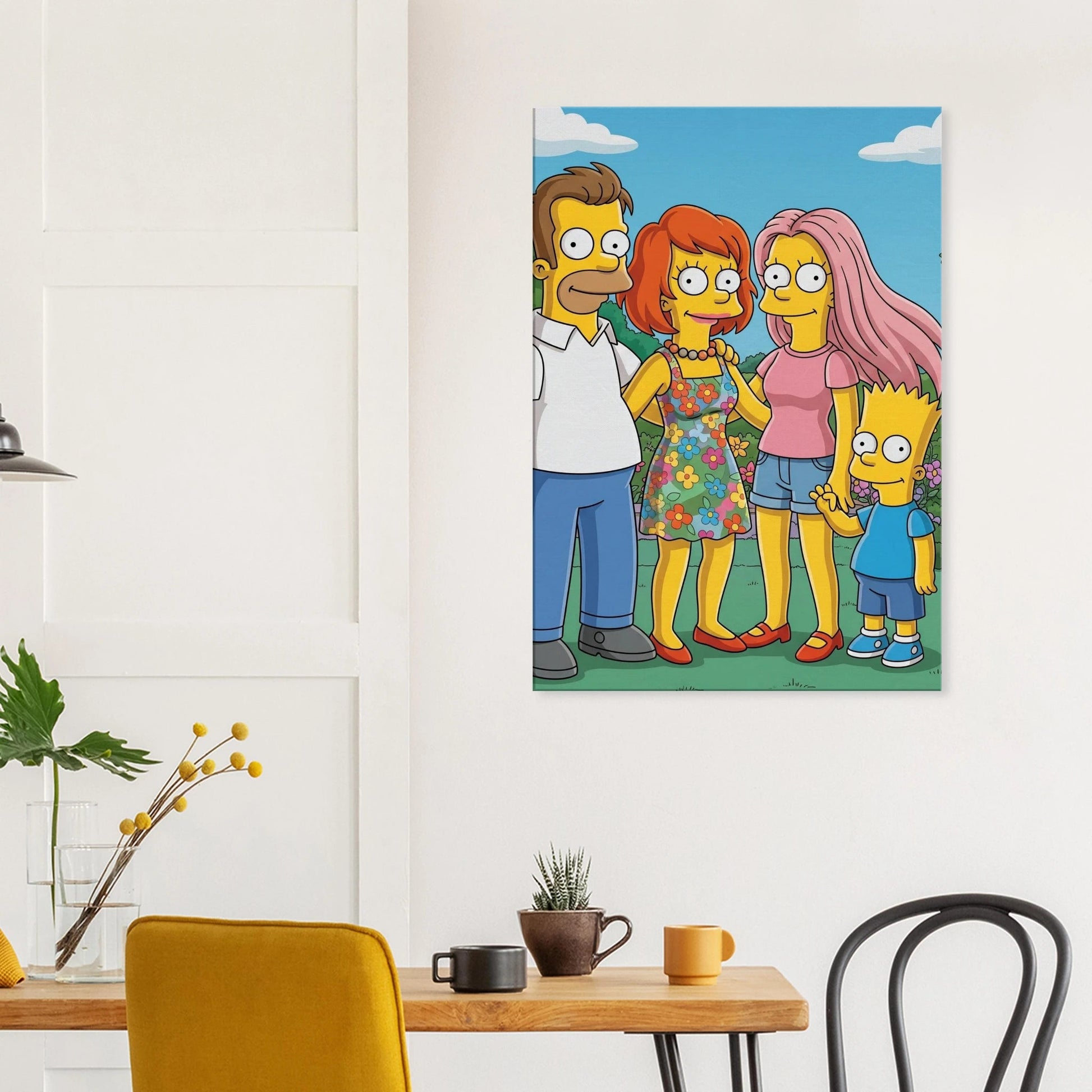 Cuadro de Arte Personalizado | Ilustración Familiar Única para tu Hogar - Studios Revolution