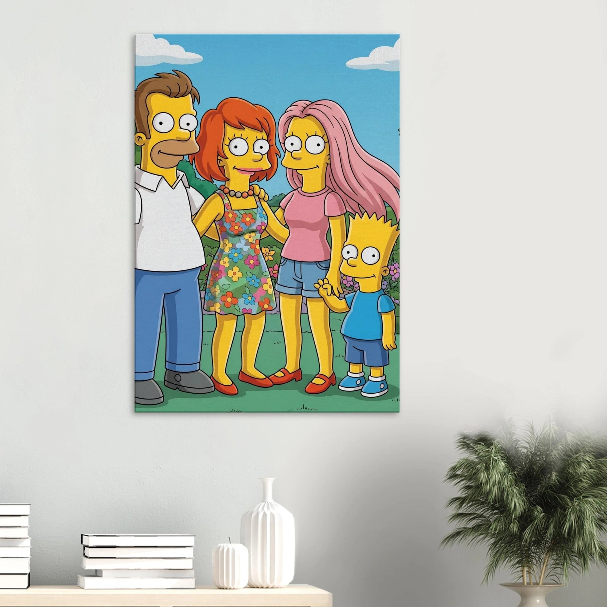 Cuadro de Arte Personalizado | Ilustración Familiar Única para tu Hogar - Studios Revolution