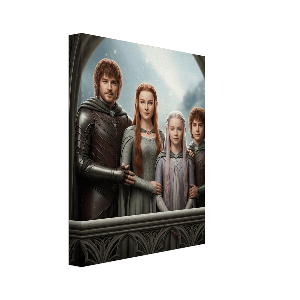 Cuadro de Arte Personalizado | Ilustración Familiar Única para tu Hogar - Studios Revolution