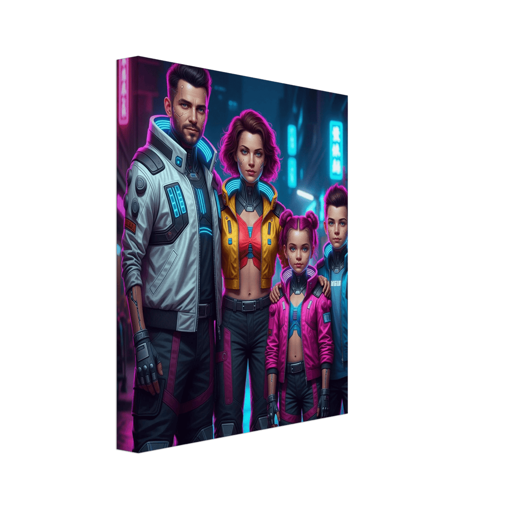 Cuadro de Arte Personalizado | Ilustración Familiar Única para tu Hogar - Studios Revolution