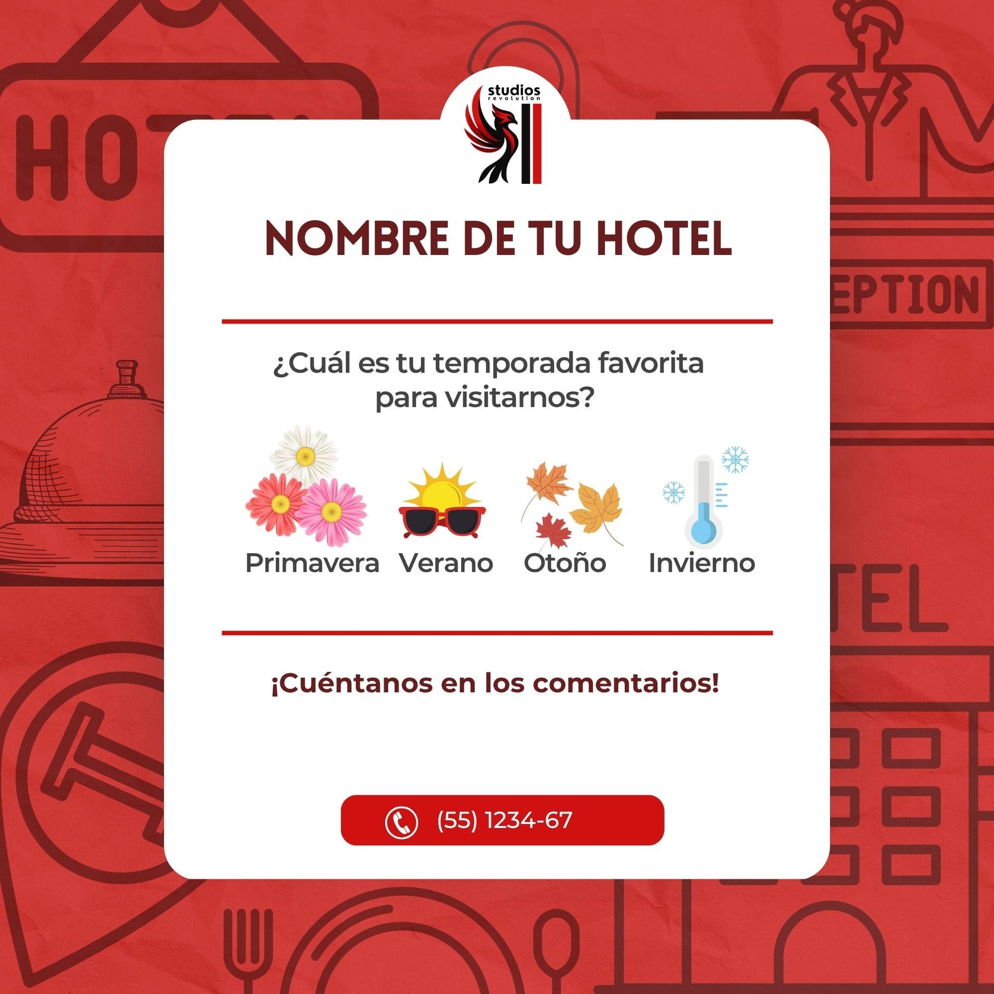 Rentas Vacacionales: 225 Plantillas PRO 100% Editables - Studios Revolution